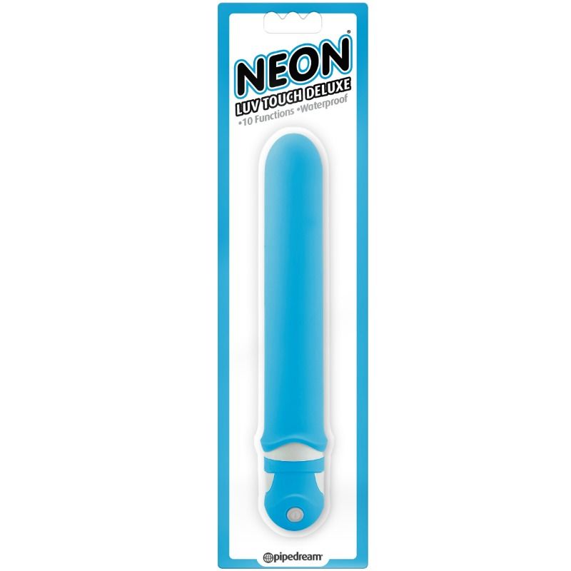 NEON LUV TOUCH DELUXE VIBRATOR BLUE