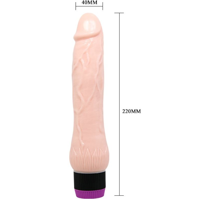 ADOUR CLUB REALISTISCHE VIBRATOR BREDE BASIS 22 CM