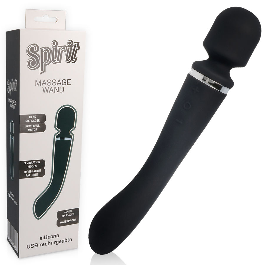 SPIRIT  MASSAGE WAND BLACK