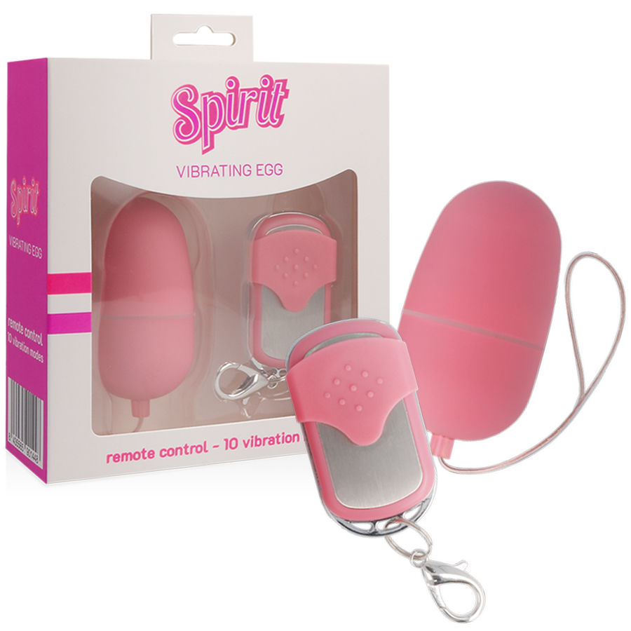 SPIRIT MEDIUM VIBRATING EGG REMOTE  PINK