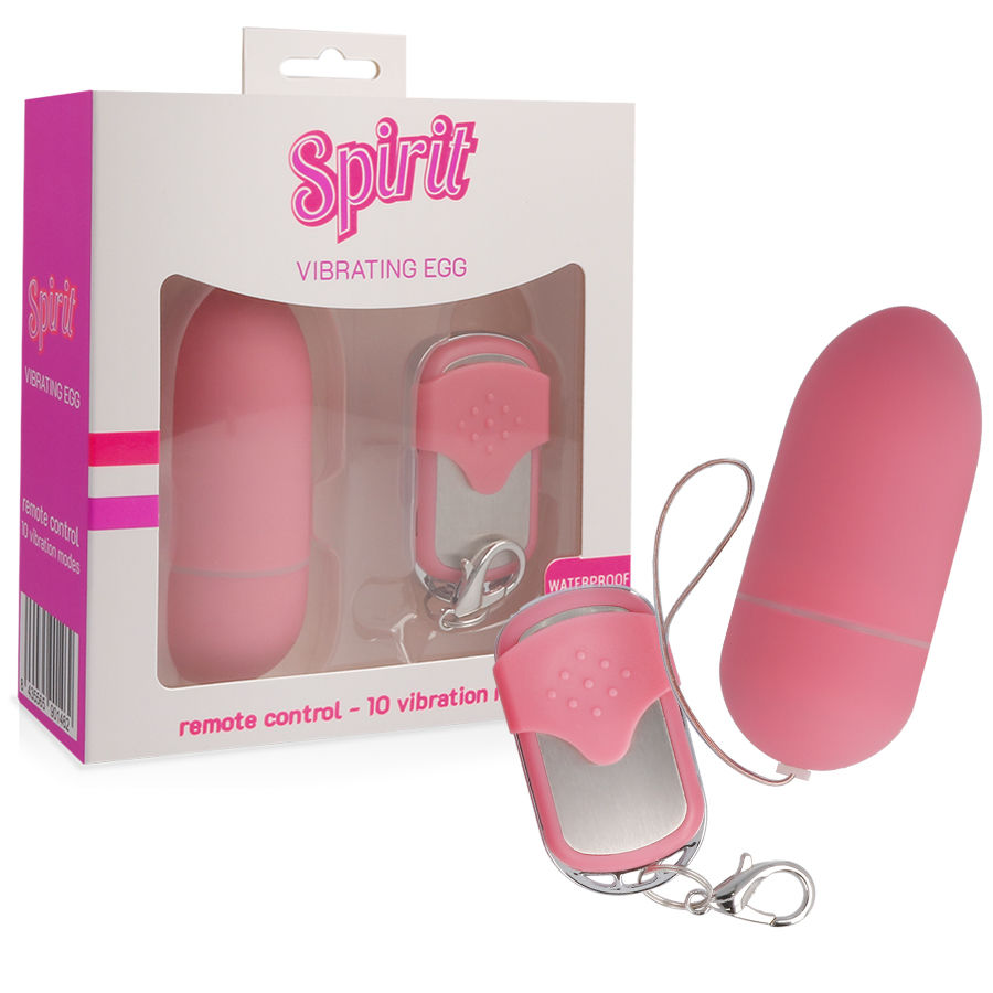 SPIRIT BIG VIBRATING EGG REMOTE  PINK