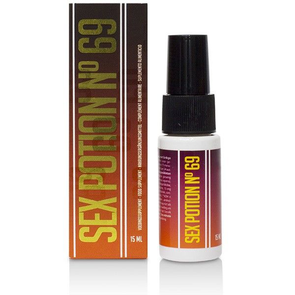 STIMULANT POTION SEX SPRAY. SEX POTION 69 15ML