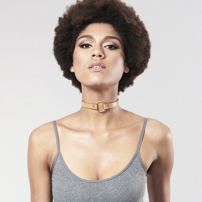 MAZE - SINGLE CHOKER BROWN