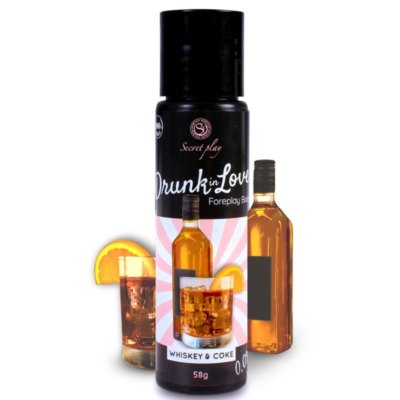 SECRET PLAY LUBRIFICANTE DRUNK IN LOVE WHISKY COLA 60 ML