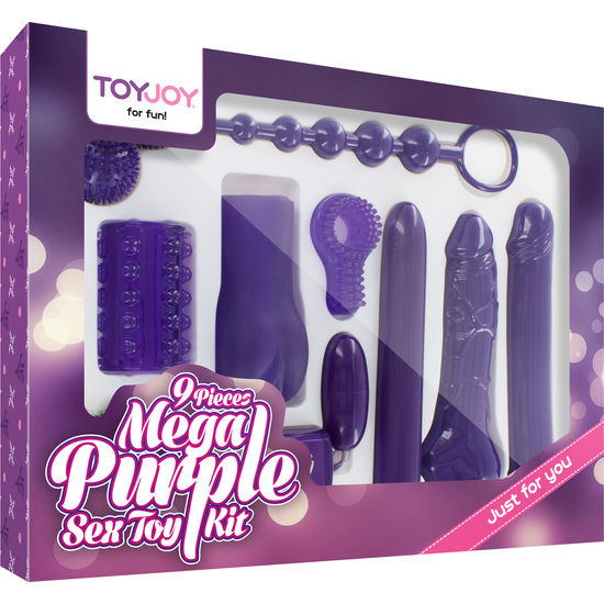 JUST FOR YOU MEGA PURPLE SEX TOY KIT (1)