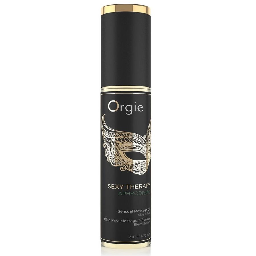 ORGIE SEXY THERAPY OLIO DA MASSAGGIO AFRODISIACO EFFETTO SETOSO 200 ML