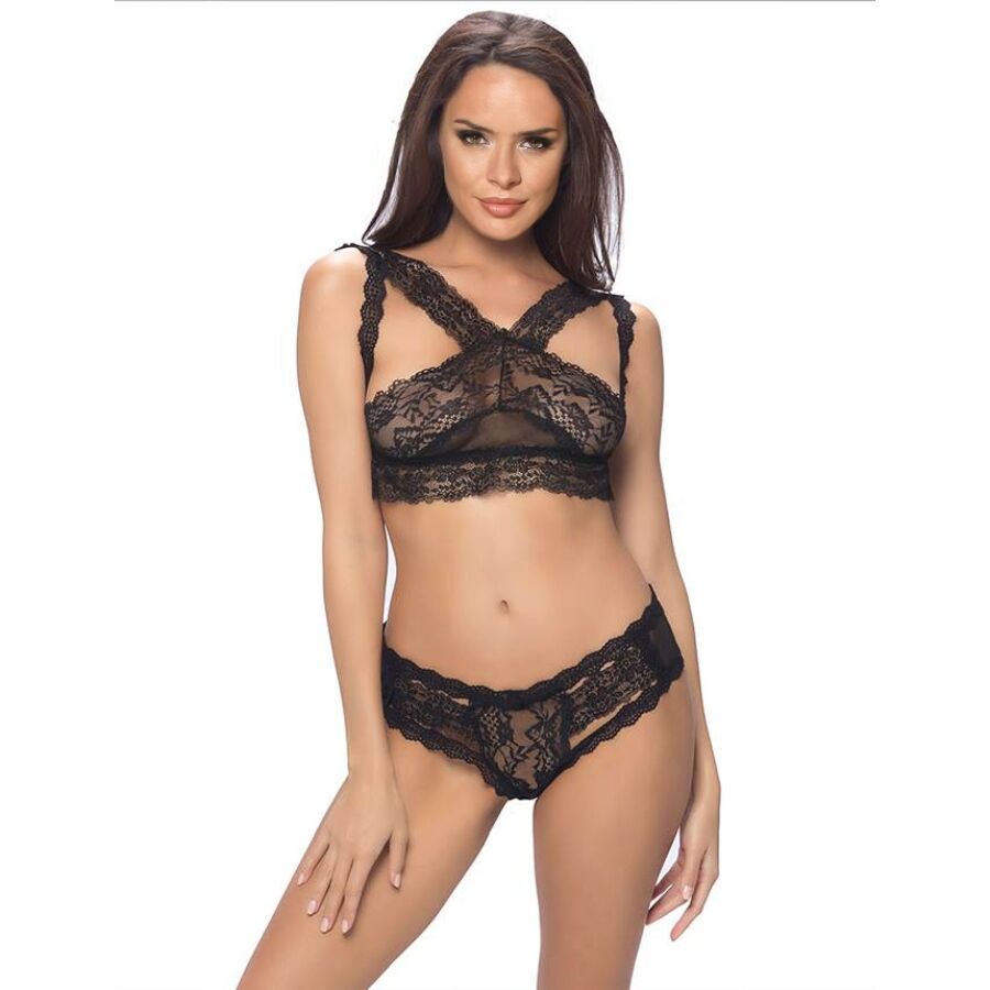 LINGERIE QUEEN IN DUE PEZZI SET UNICA