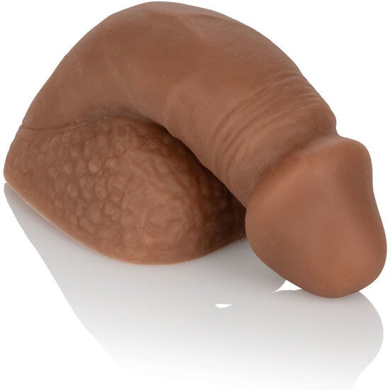 CALEX SILICONE PACKING PENIS 10.25CM BROWN