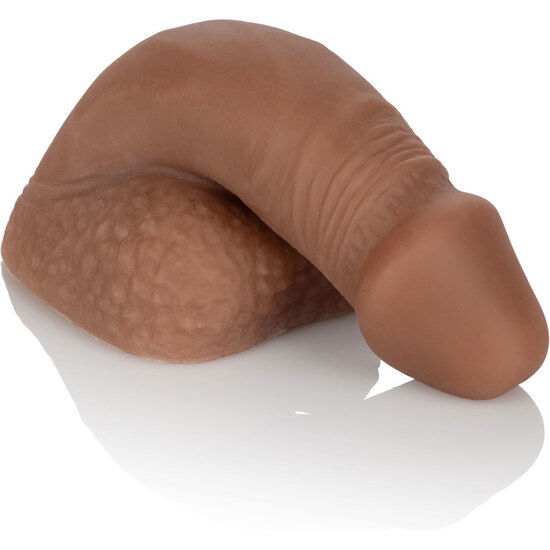 CALEX SILICONE PACKING PENIS 12.75CM BROWN