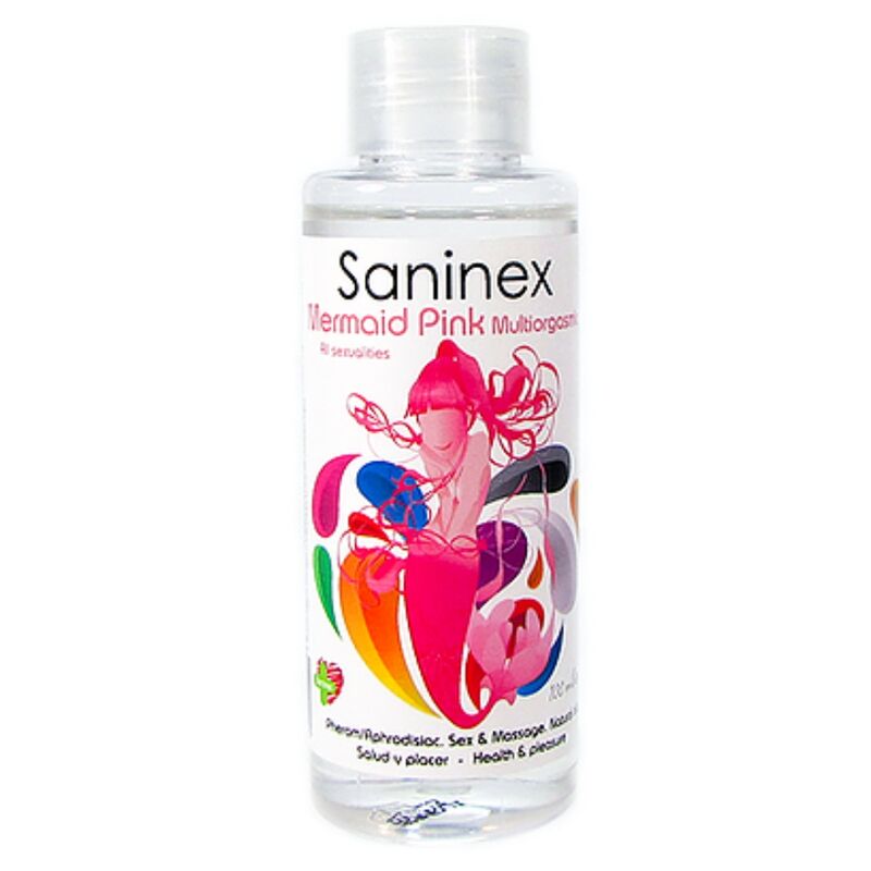 SANINEX OLIO DA MASSAGGIO SIRENA ROSA 100 ML