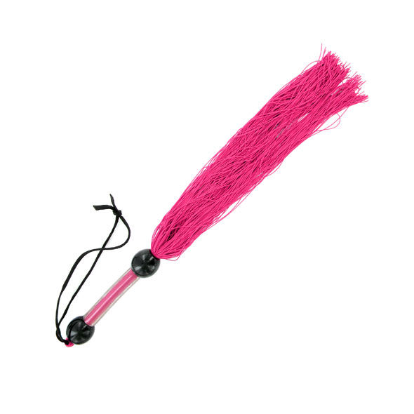 S&M MISCHIEF WHIPS MEDIUM PINK 35CM