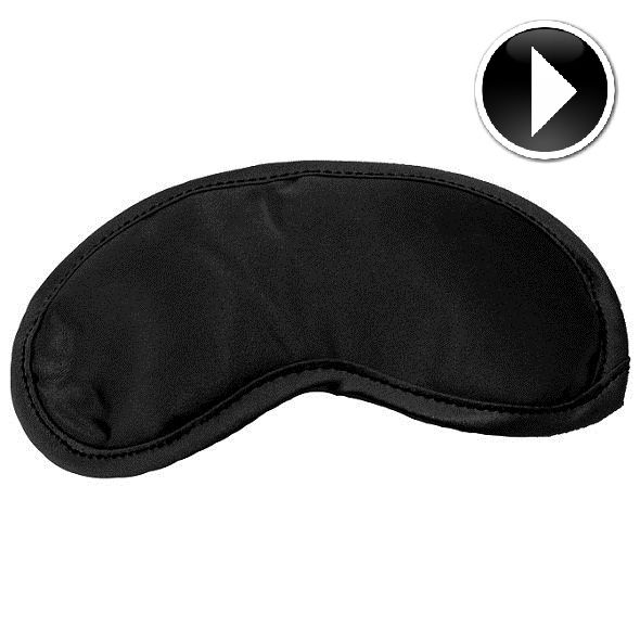 SEX & MICHIEF SATIN BLINDFOLD BLACK,