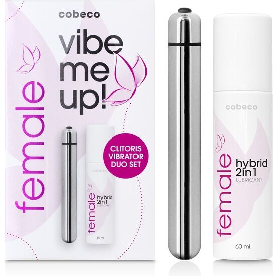 COBECO PHARMA FEMALE VIBE ME UP DUO VIBRADOR (60ML)